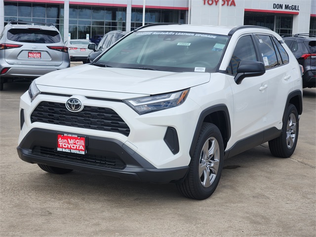 2025 Toyota RAV4 Hybrid LE White at Community Toyota