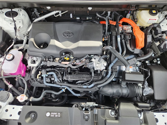 2025 Toyota RAV4 Hybrid LE White at Community Toyota