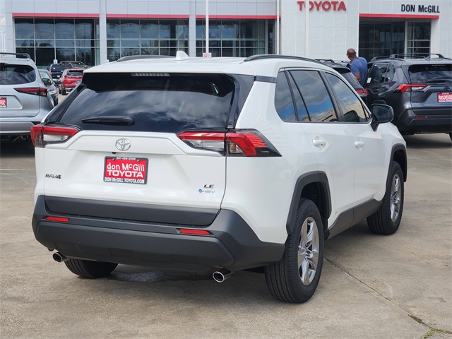 2025 Toyota RAV4 Hybrid LE White at Community Toyota