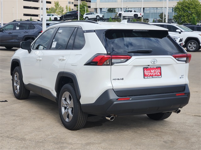 2025 Toyota RAV4 Hybrid LE White at Community Toyota