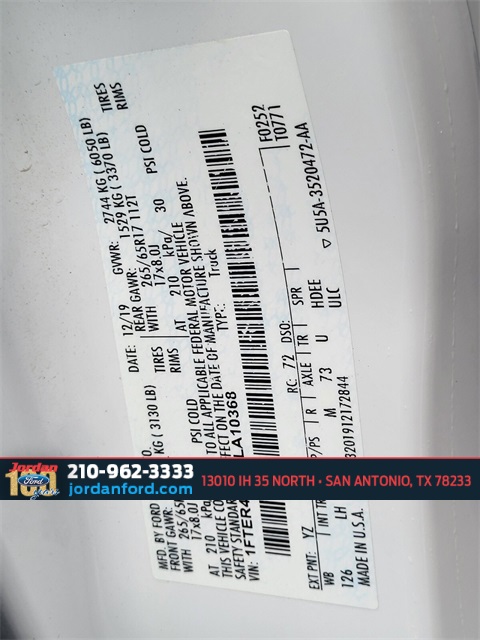 Used Car 2020 Ford Ranger  Xlt For Sale Under $25,000 In San Antonio, Texas