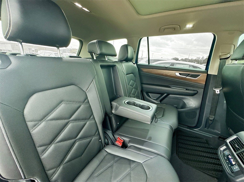 2025 Volkswagen Atlas 2.0T SE w/Technology Blue at DeMontrond Automotive Group