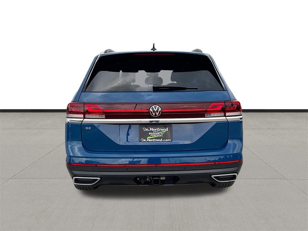 2025 Volkswagen Atlas 2.0T SE w/Technology Blue at DeMontrond Automotive Group
