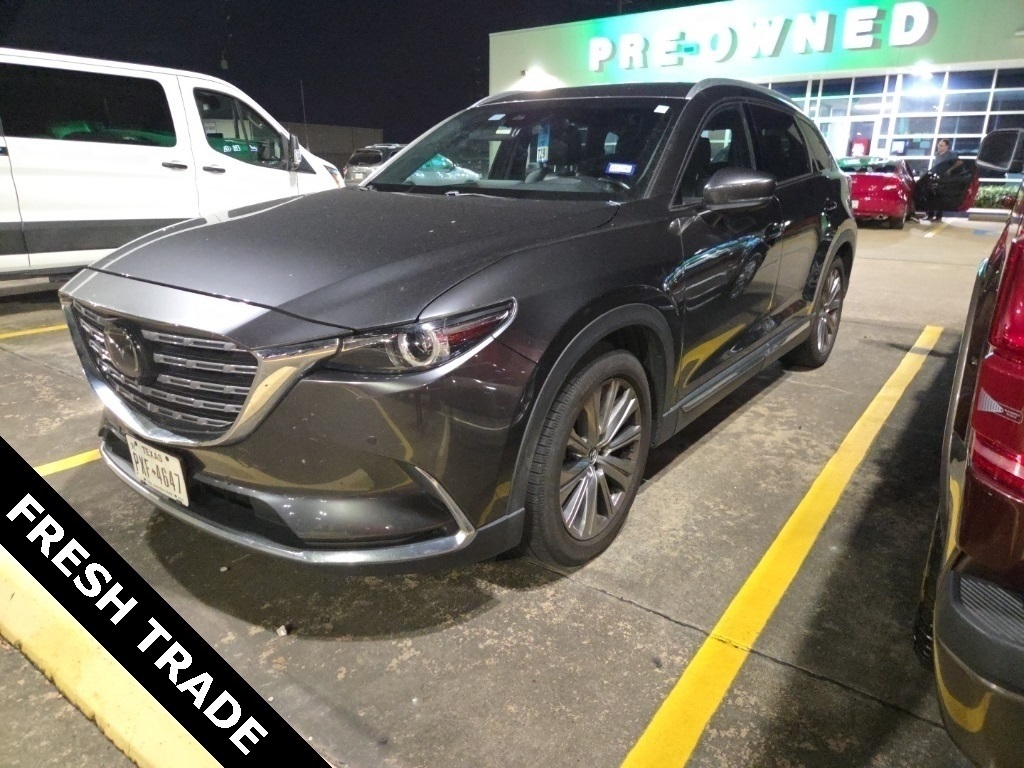 2021 Mazda CX-9 Signature Gray at DeMontrond Mazda