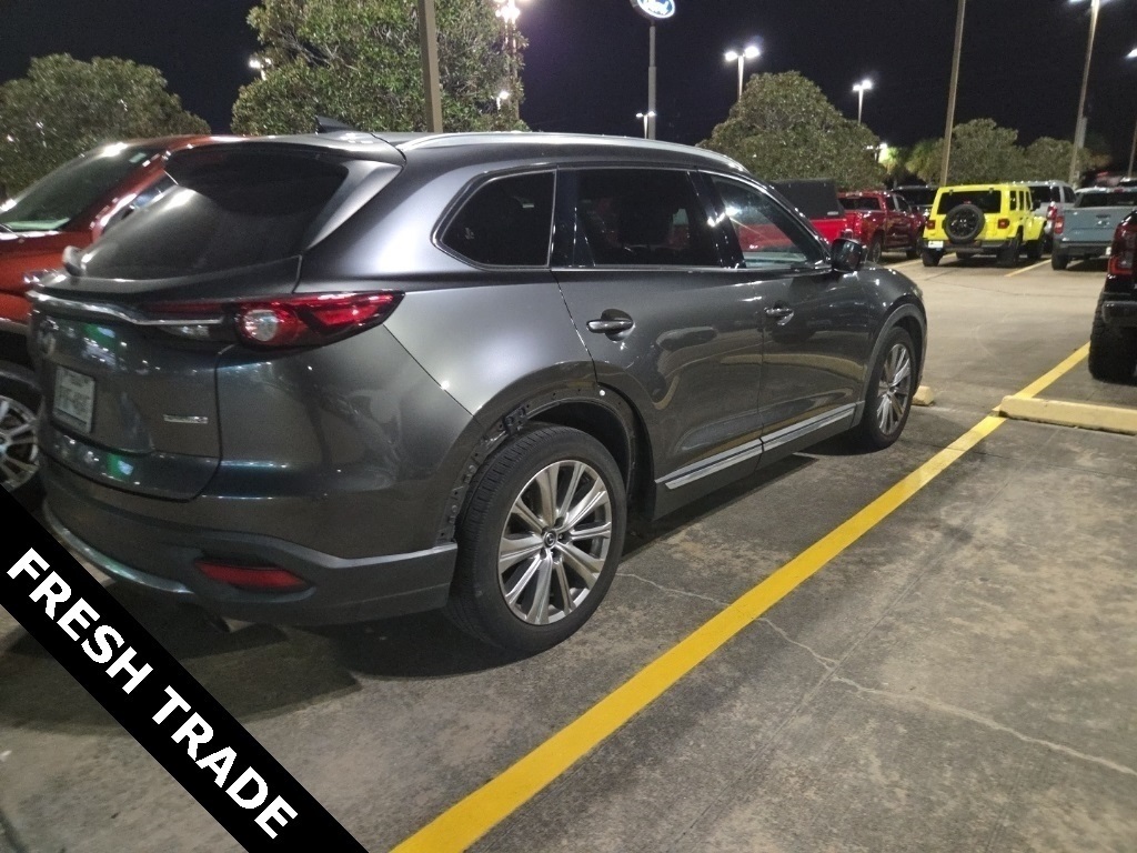 2021 Mazda CX-9 Signature Gray at DeMontrond Mazda