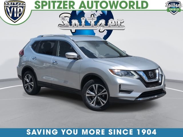 Brilliant Silver Metallic 2019 Nissan Rogue SUV / Crossover All-Wheel Drive Continuously Variable Transmission