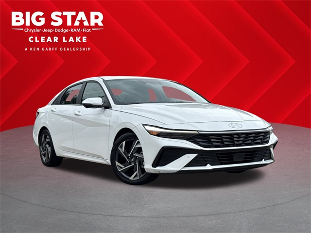 2024 Hyundai Elantra Limited White at Bayway Cadillac Southwest