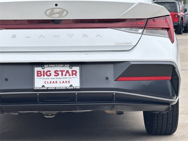 2024 Hyundai Elantra Limited White at Bayway Cadillac Southwest