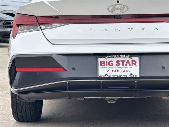 2024 Hyundai Elantra Limited White at Bayway Cadillac Southwest