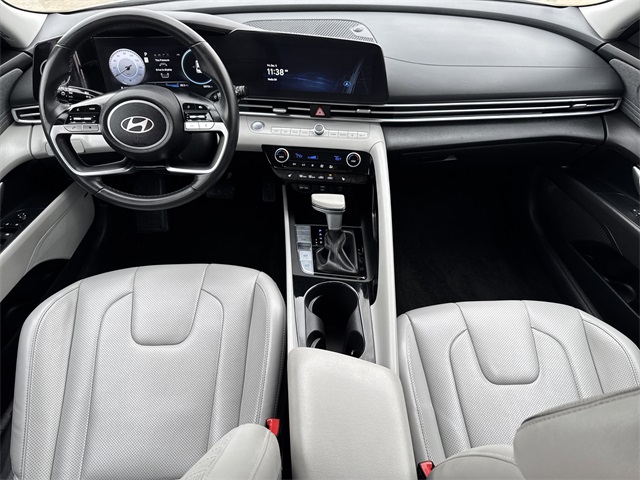 2024 Hyundai Elantra Limited White at Bayway Cadillac Southwest