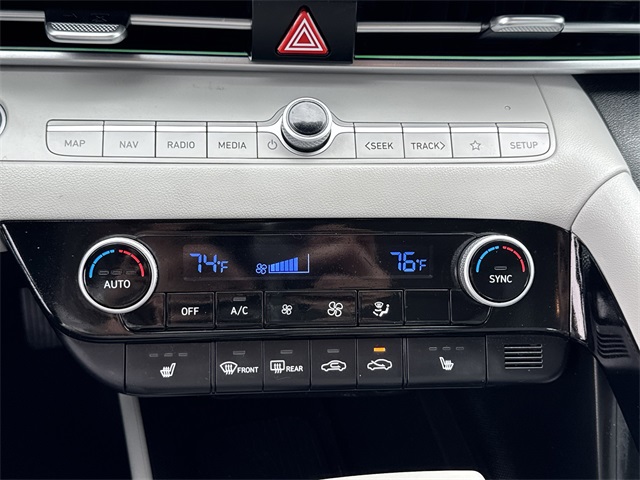 2024 Hyundai Elantra Limited White at Bayway Cadillac Southwest