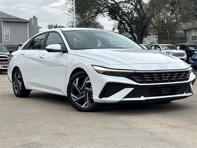 2024 Hyundai Elantra Limited White at Bayway Cadillac Southwest