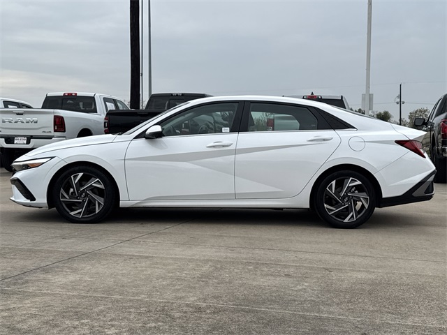 2024 Hyundai Elantra Limited White at Bayway Cadillac Southwest