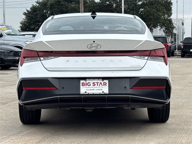 2024 Hyundai Elantra Limited White at Bayway Cadillac Southwest
