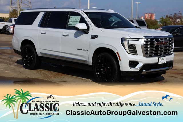 2026 GMC Yukon XL Denali White at Classic Chevrolet Galveston