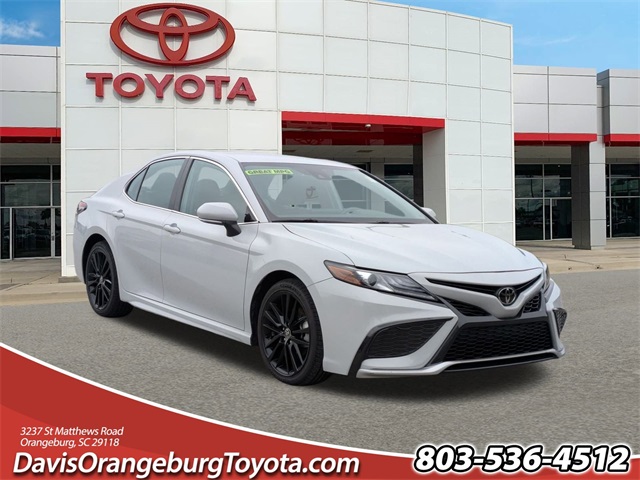 2023 Toyota Camry XSE White at Davis Toyota of Orangeburg