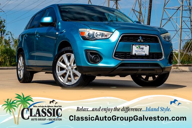 2014 Mitsubishi Outlander Sport ES Blue at Classic Chevrolet Galveston