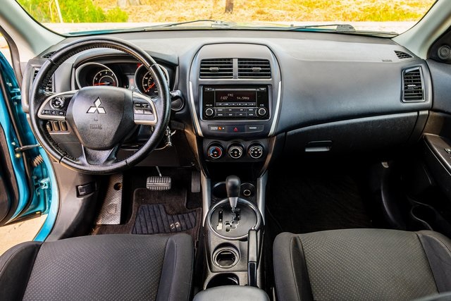 2014 Mitsubishi Outlander Sport ES Blue at Classic Chevrolet Galveston