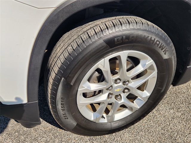 2020 Chevrolet Traverse LS White at Bayway Cadillac of The Woodlands