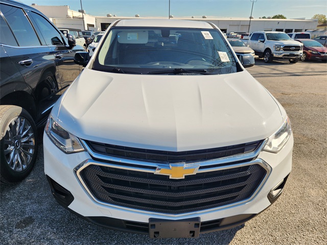 2020 Chevrolet Traverse LS White at Bayway Cadillac of The Woodlands