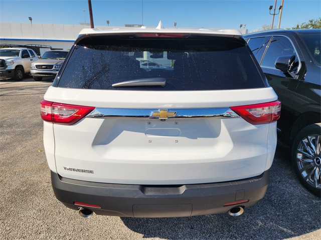 2020 Chevrolet Traverse LS White at Bayway Cadillac of The Woodlands