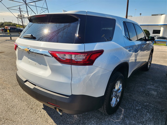 2020 Chevrolet Traverse LS White at Bayway Cadillac of The Woodlands