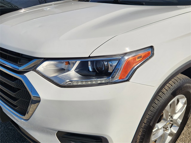 2020 Chevrolet Traverse LS White at Bayway Cadillac of The Woodlands