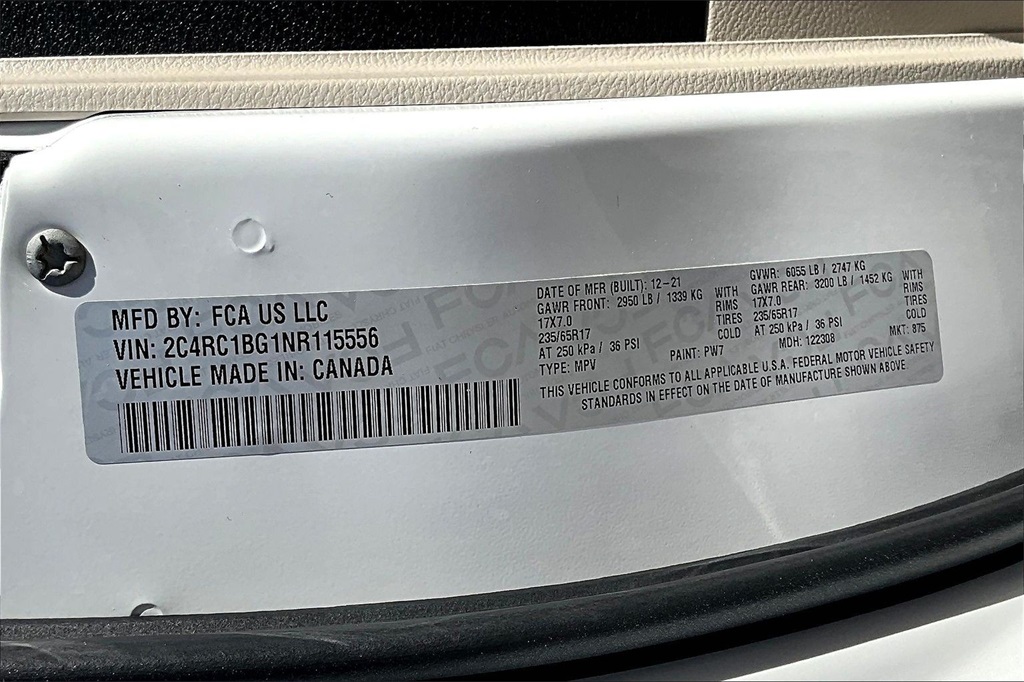 2022 Chrysler Pacifica Touring L White at AutoSavvy Houston Southwest