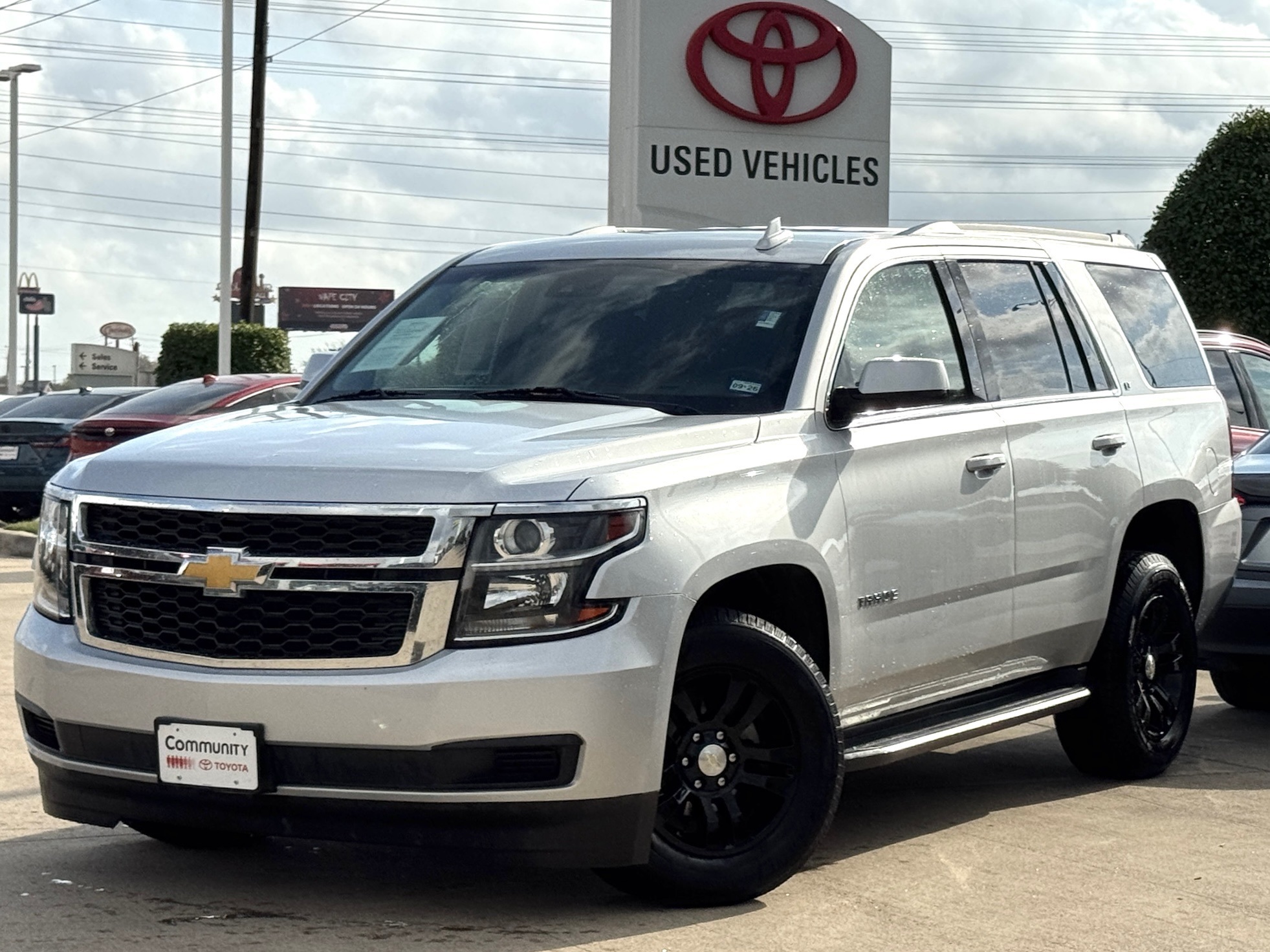 2018 Chevrolet Tahoe LT Silver at Classic Chevrolet Galveston
