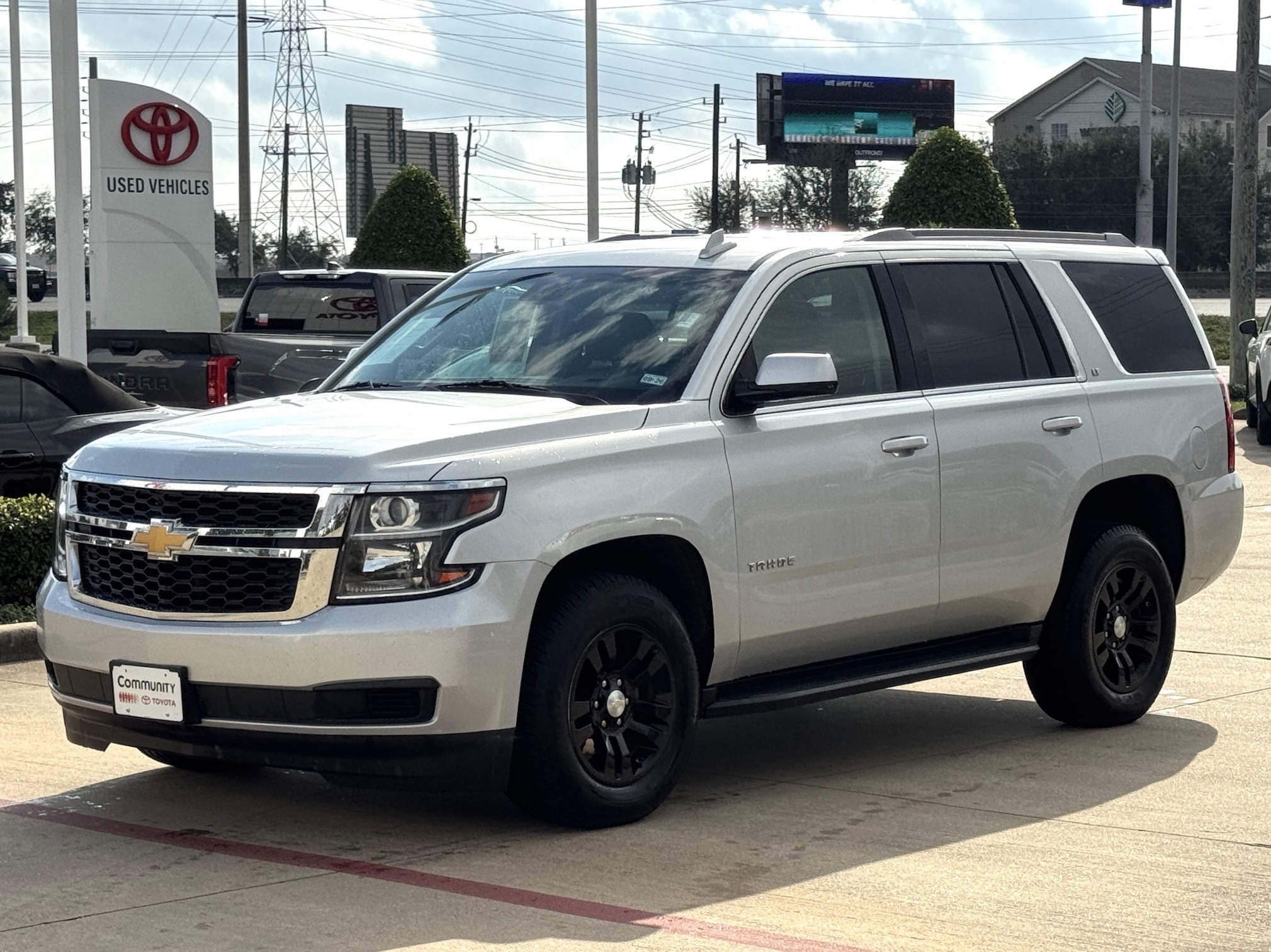 2018 Chevrolet Tahoe LT Silver at Classic Chevrolet Galveston
