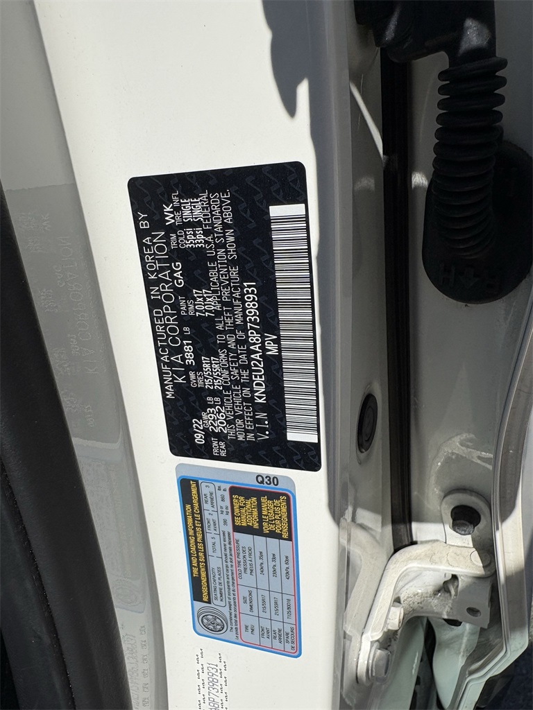 2023 Kia Seltos S White at Bayshore Chrysler Jeep Dodge Ram