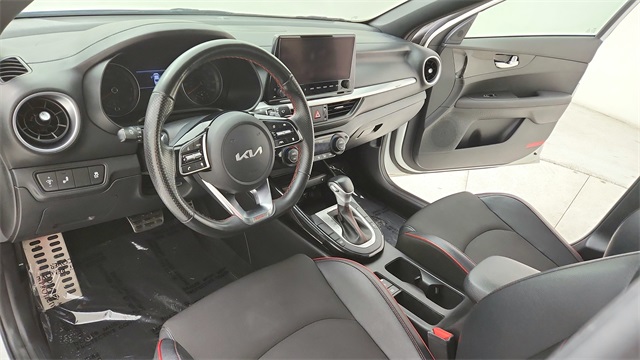 2023 Kia Forte GT White at Baytown Hyundai