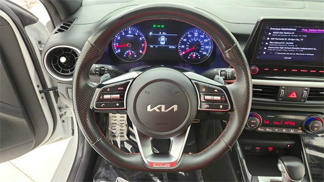 2023 Kia Forte GT White at Baytown Hyundai