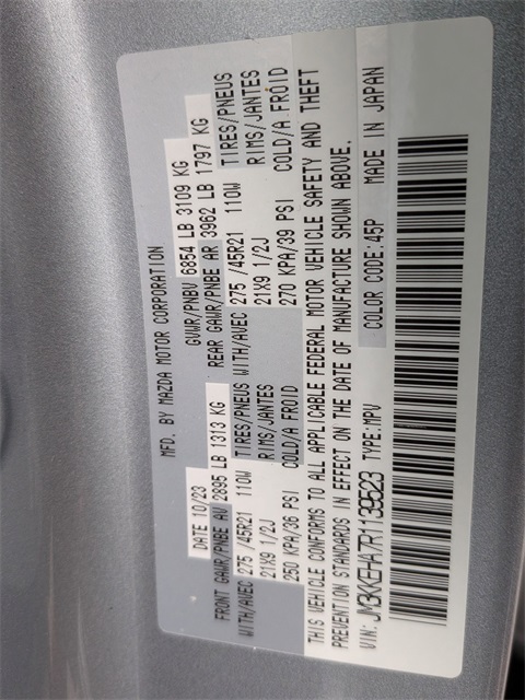 2024 Mazda CX-90 PHEV Premium Plus Silver at DeMontrond Mazda