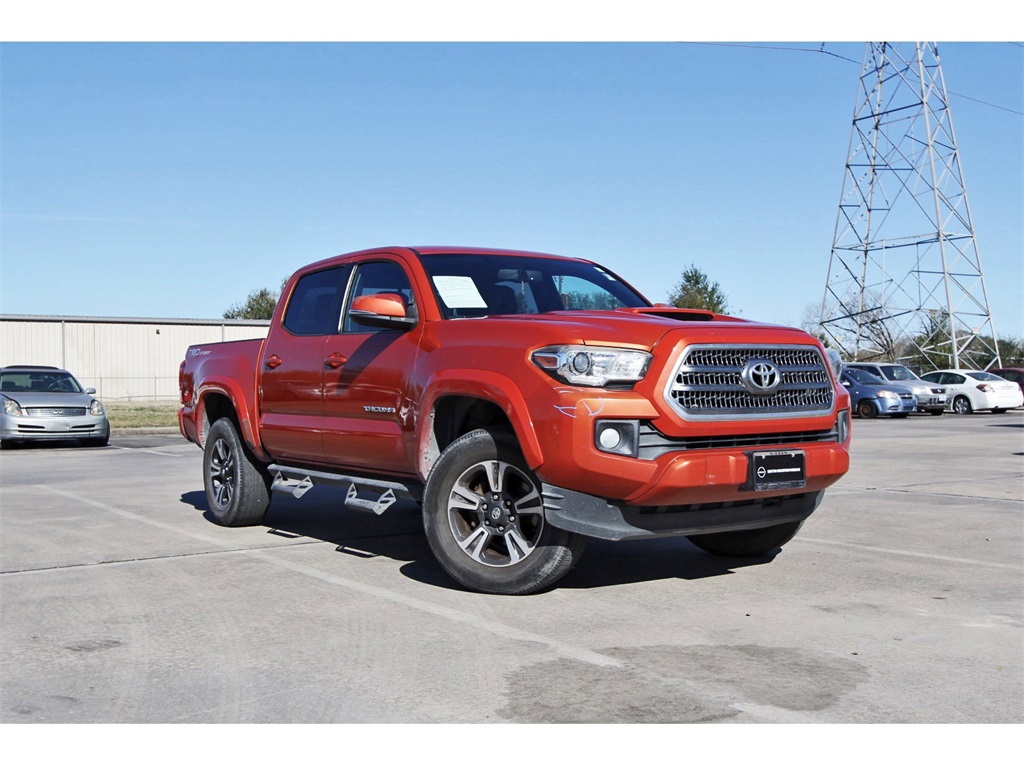 2016 Toyota Tacoma SR5 Red at Emmons Autoplex