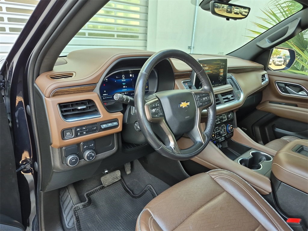 2022 Chevrolet Tahoe High Country Blue at Wharton Chevrolet GMC