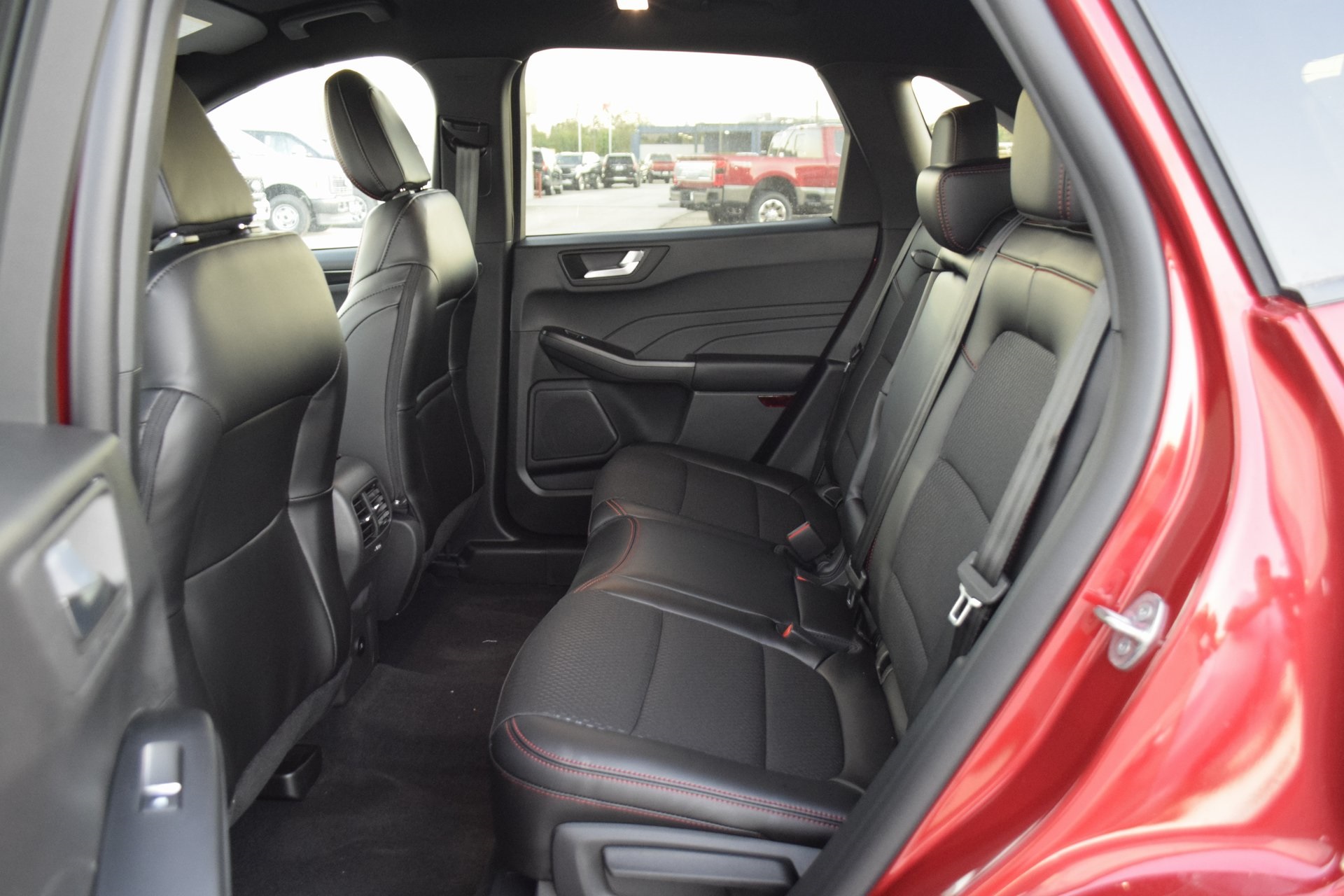 2026 Ford Escape Hybrid ST-Line Select Red at DeMontrond Ford