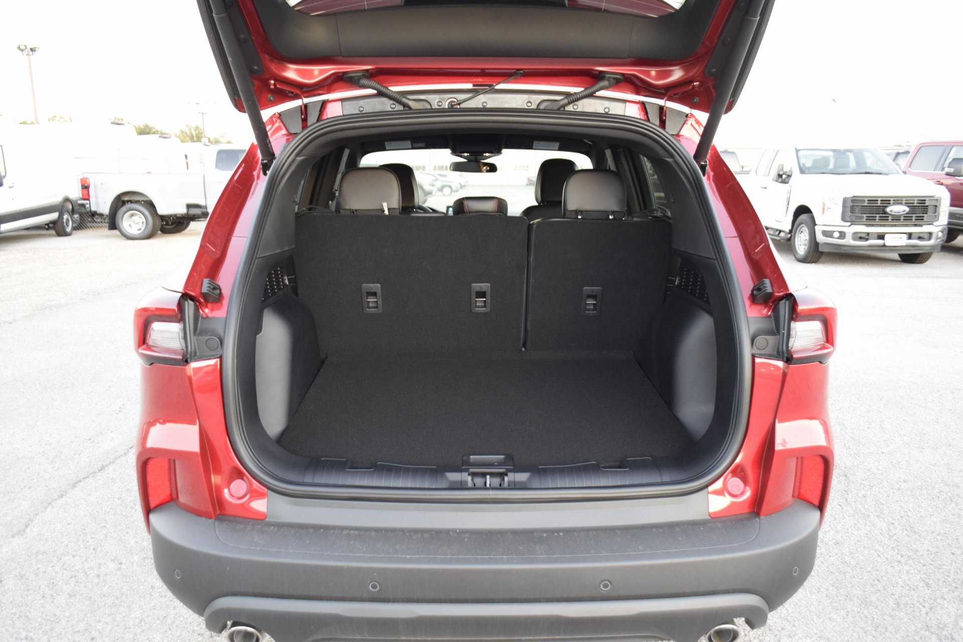 2026 Ford Escape Hybrid ST-Line Select Red at DeMontrond Ford