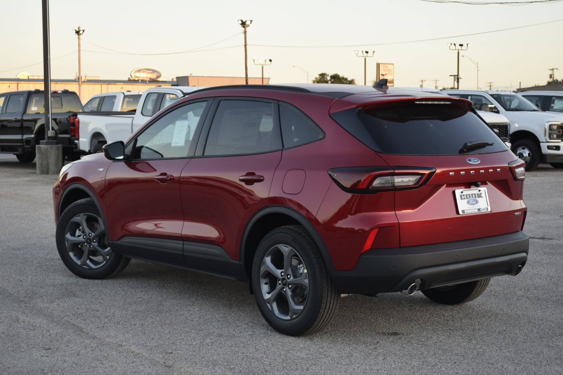 2026 Ford Escape Hybrid ST-Line Select Red at DeMontrond Ford