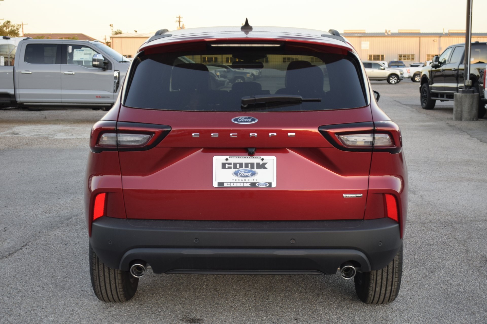 2026 Ford Escape Hybrid ST-Line Select Red at DeMontrond Ford