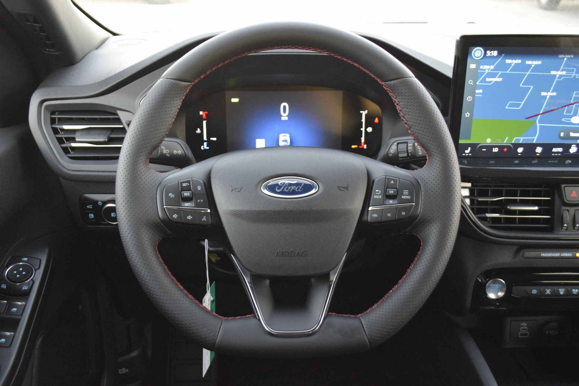 2026 Ford Escape Hybrid ST-Line Select Red at DeMontrond Ford