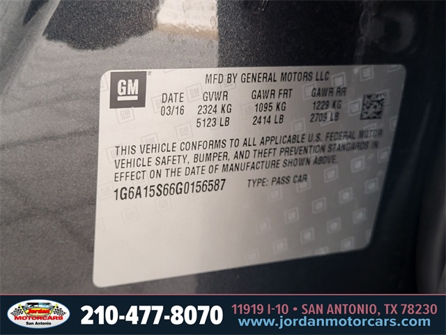 Used Car 2016 Cadillac Cts-v  Base For Sale Under $70,000 In San Antonio, Texas