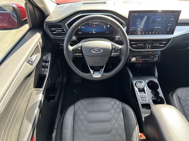 2023 Ford Escape Platinum Red at DeMontrond Ford