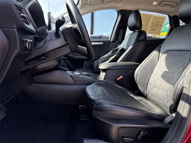 2023 Ford Escape Platinum Red at DeMontrond Ford