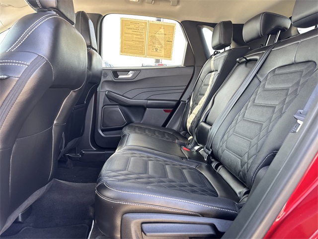 2023 Ford Escape Platinum Red at DeMontrond Ford