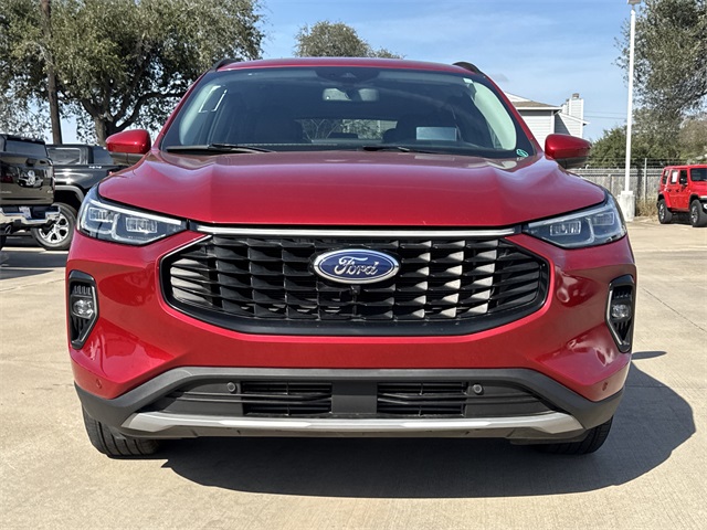 2023 Ford Escape Platinum Red at DeMontrond Ford