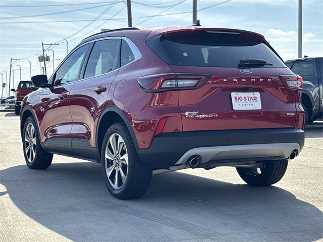2023 Ford Escape Platinum Red at DeMontrond Ford
