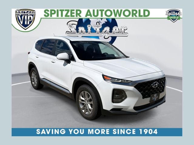 Quartz White 2019 Hyundai Santa Fe SUV / Crossover Front-Wheel Drive 8-Speed Automatic