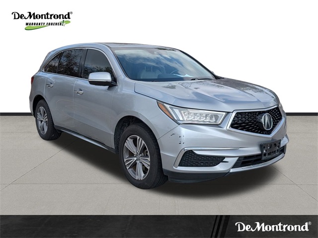 2020 Acura MDX 3.5L Silver at DeMontrond Mazda
