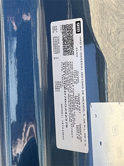 2024 GMC Sierra 1500 SLT Blue at Big Star Buick GMC